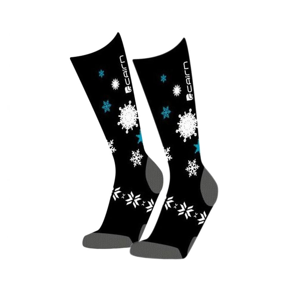 Duo Chaussettes Noires/Turquoises Enfant Cairn Spirit pas cher