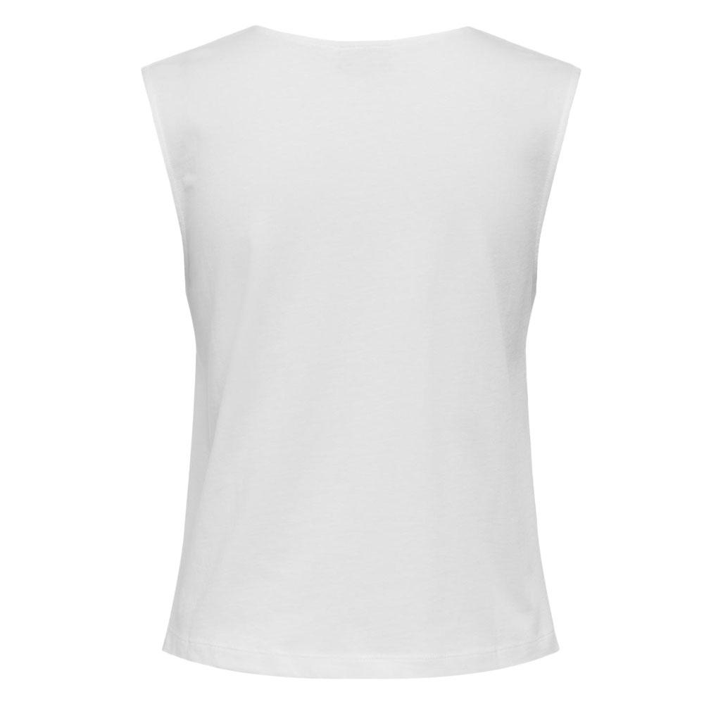 T-shirt Blanc Femme JDY Isabella vue 2