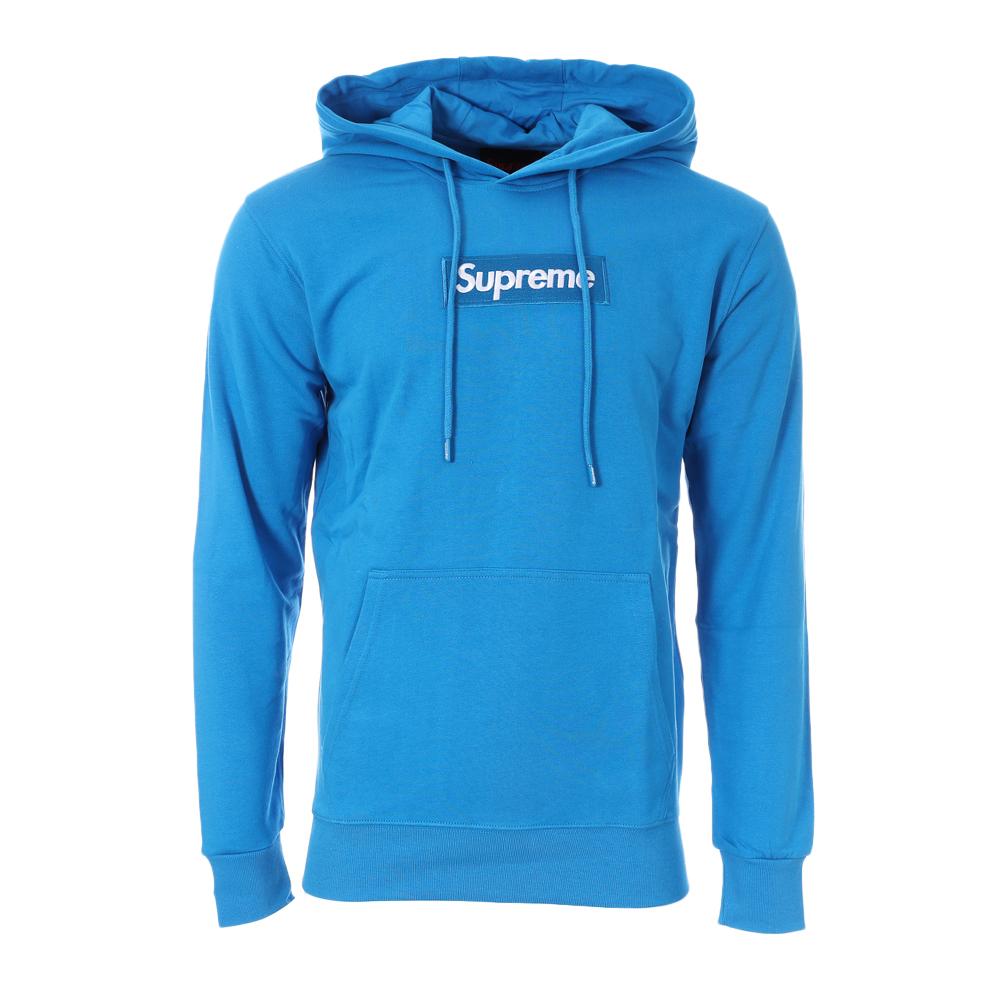 Sweat à Capuche Bleu Homme Supreme Grip Lenny pas cher