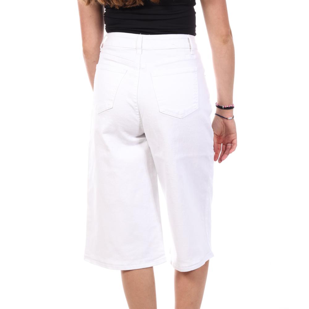 Bermuda Blanc Femme Monday Premium 1946 vue 2