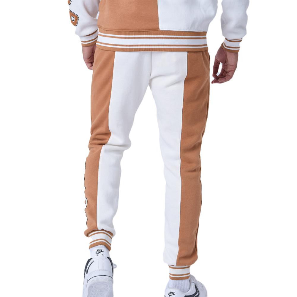 Jogging Marron/Blanc Project X Paris Universitaire vue 2