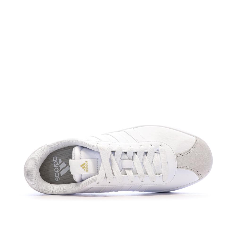 Baskets Blanc Femme Adidas Vl Court 3.0 vue 4