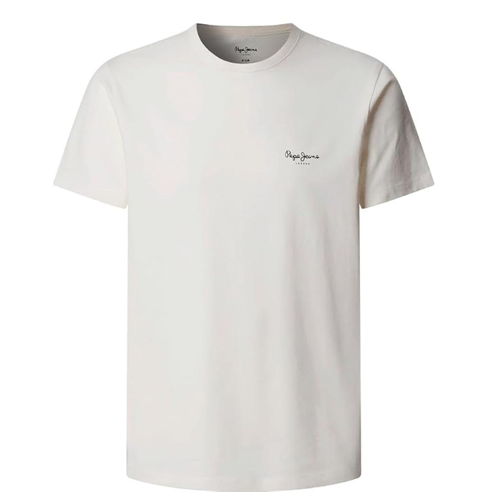 Camiseta blanca para hombre Pepe Jeans Originals barato