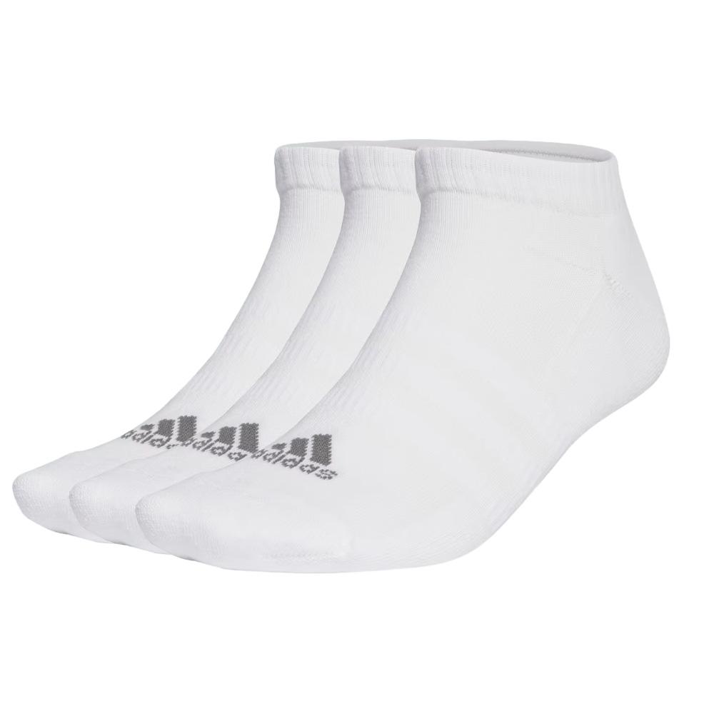 Set of three pairs of white Adidas Cushion men’s socks affordable