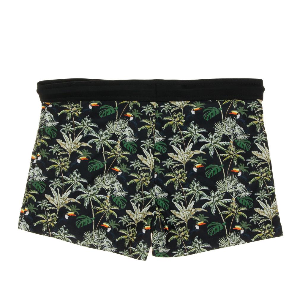 Boxer de bain Noir/Jungle Homme Sun Project 1988 vue 2