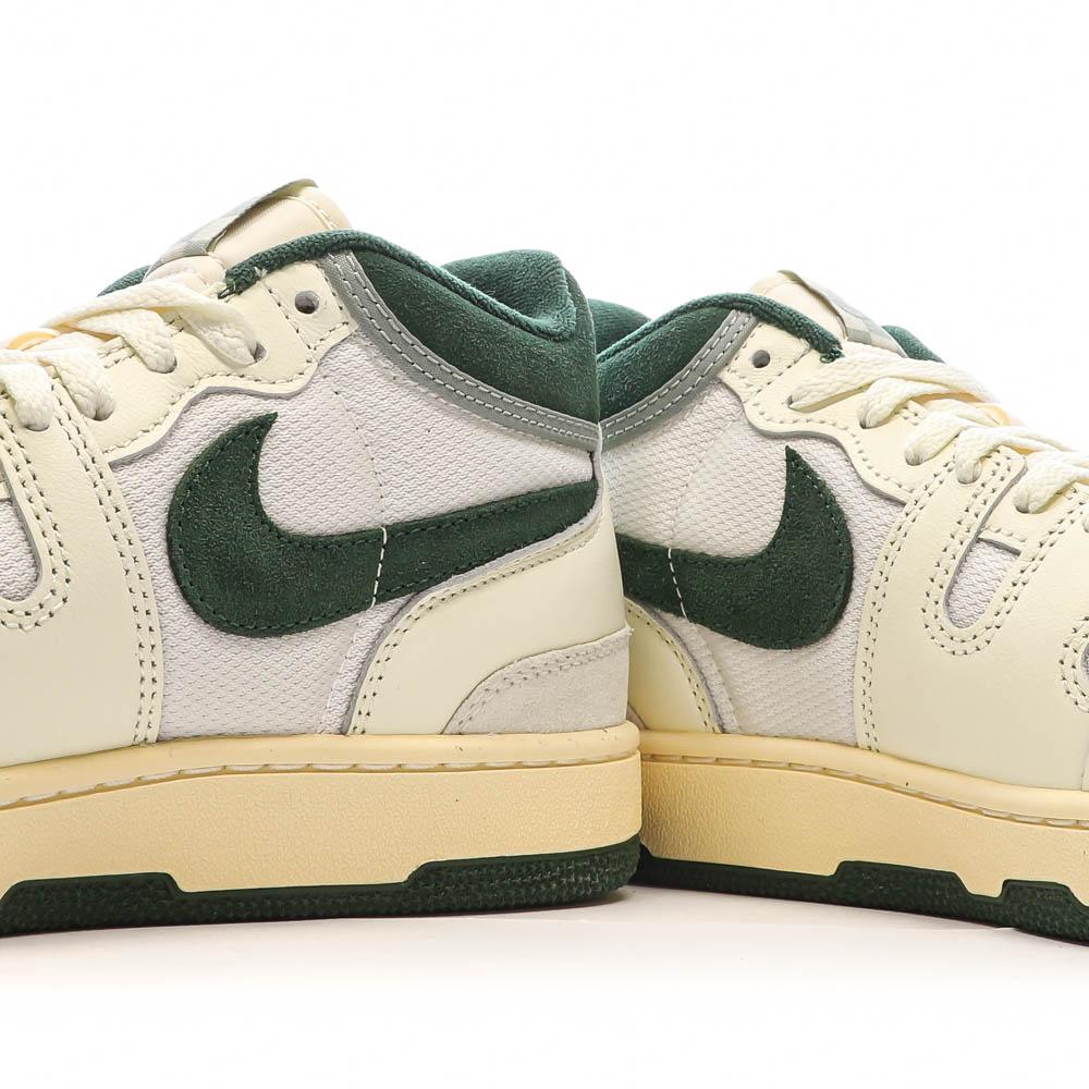 Baskets Blanches/Vertes Homme Nike Attack vue 7