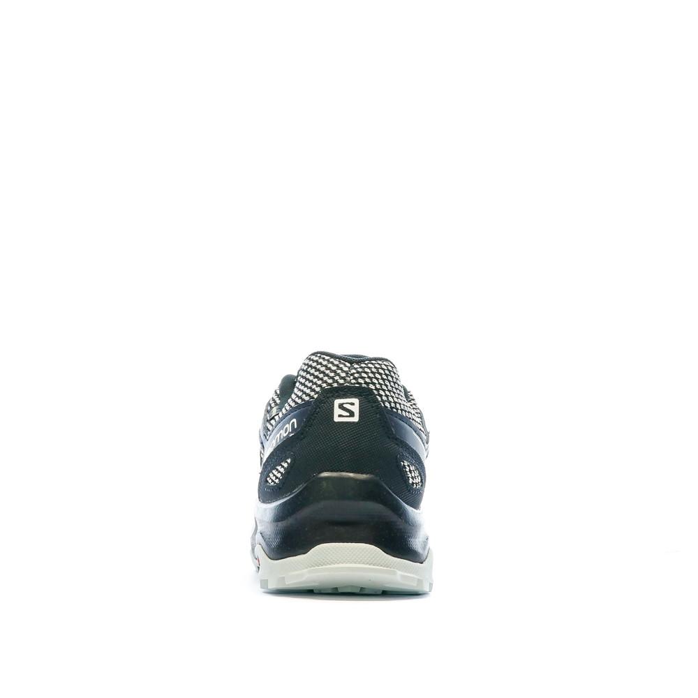 Chaussures de randonnée Noire/Bleu Femme Salomon Custer vue 3