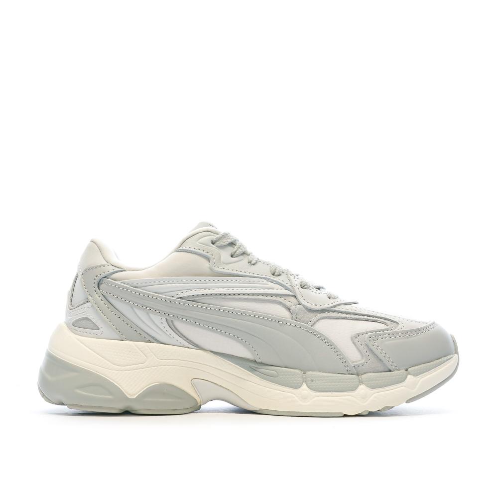 Baskets Blanche/Gris Femme Puma Teveris Nitro vue 2