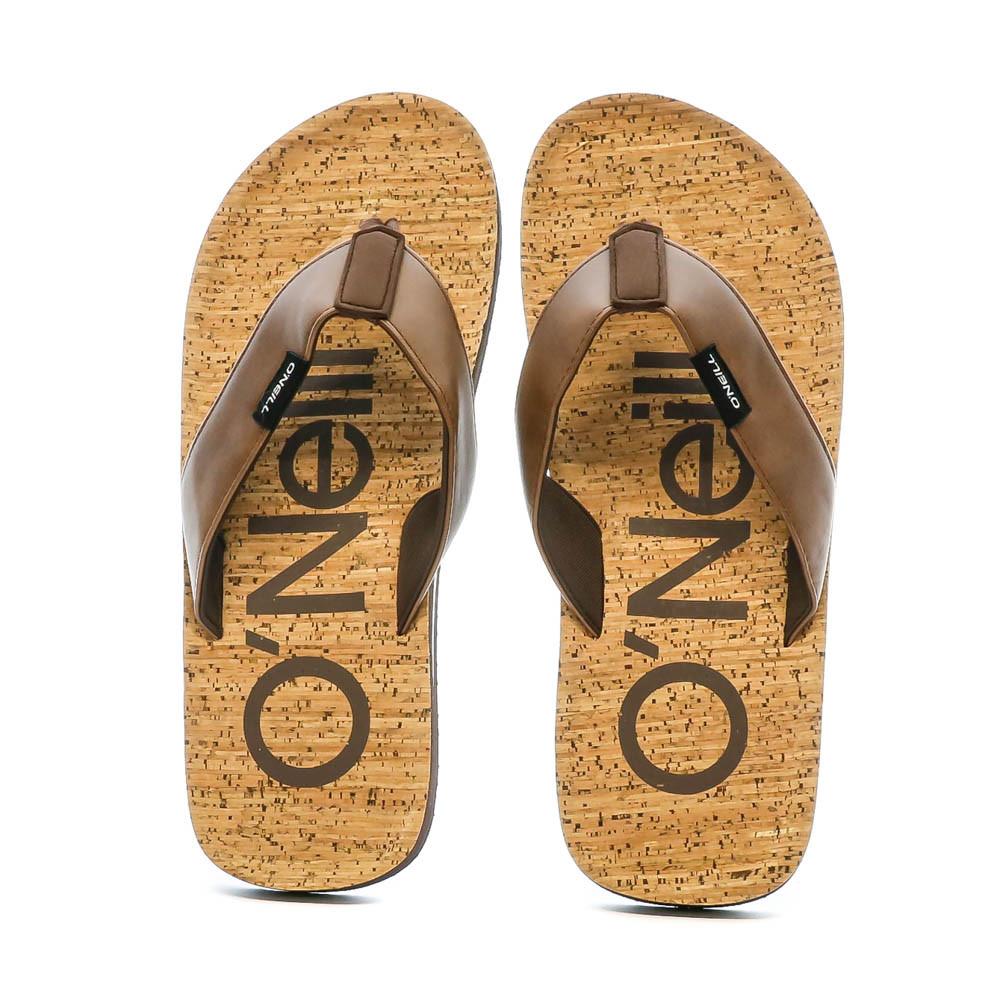 Tongs Marron Homme O'Neill Chad Fabric vue 3