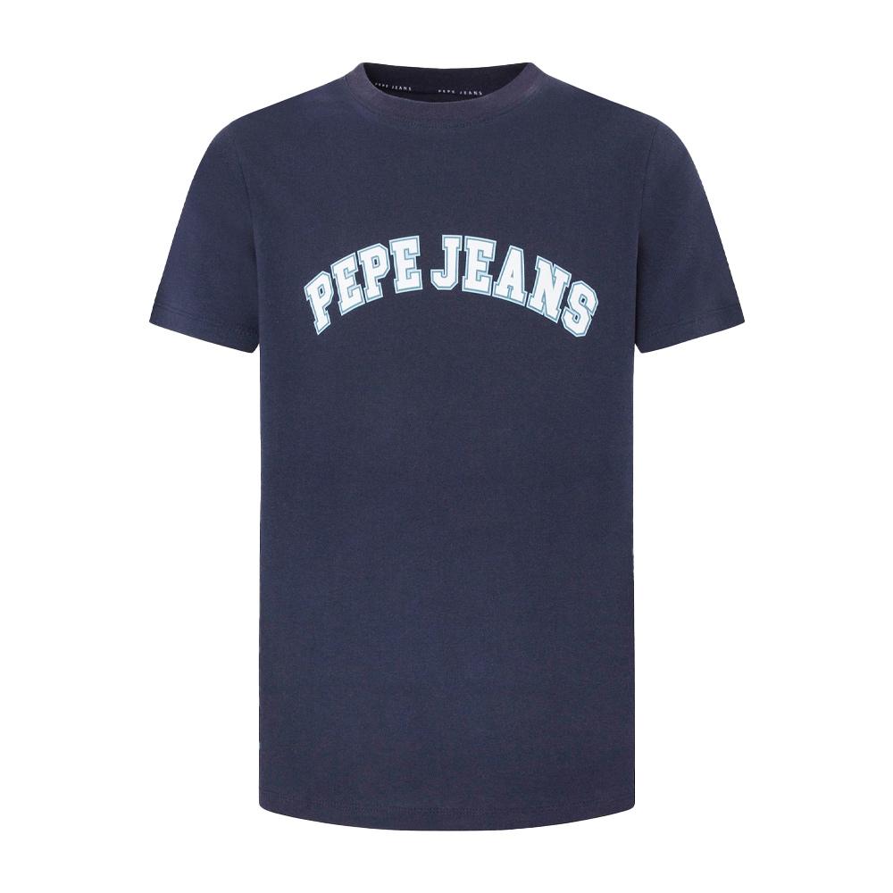 T-shirt Marine Homme Pepe jeans Clement pas cher