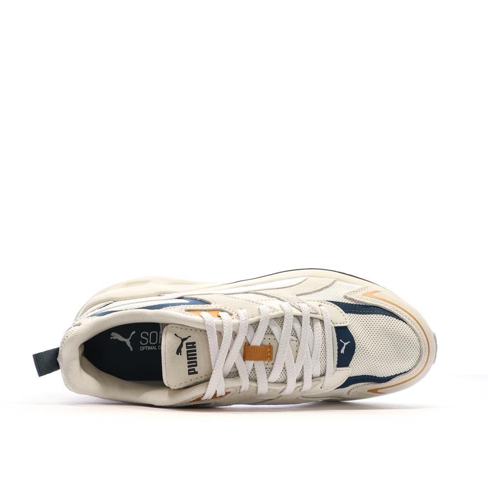 Baskets Blanches/Orange Homme Puma Hypnotic vue 4