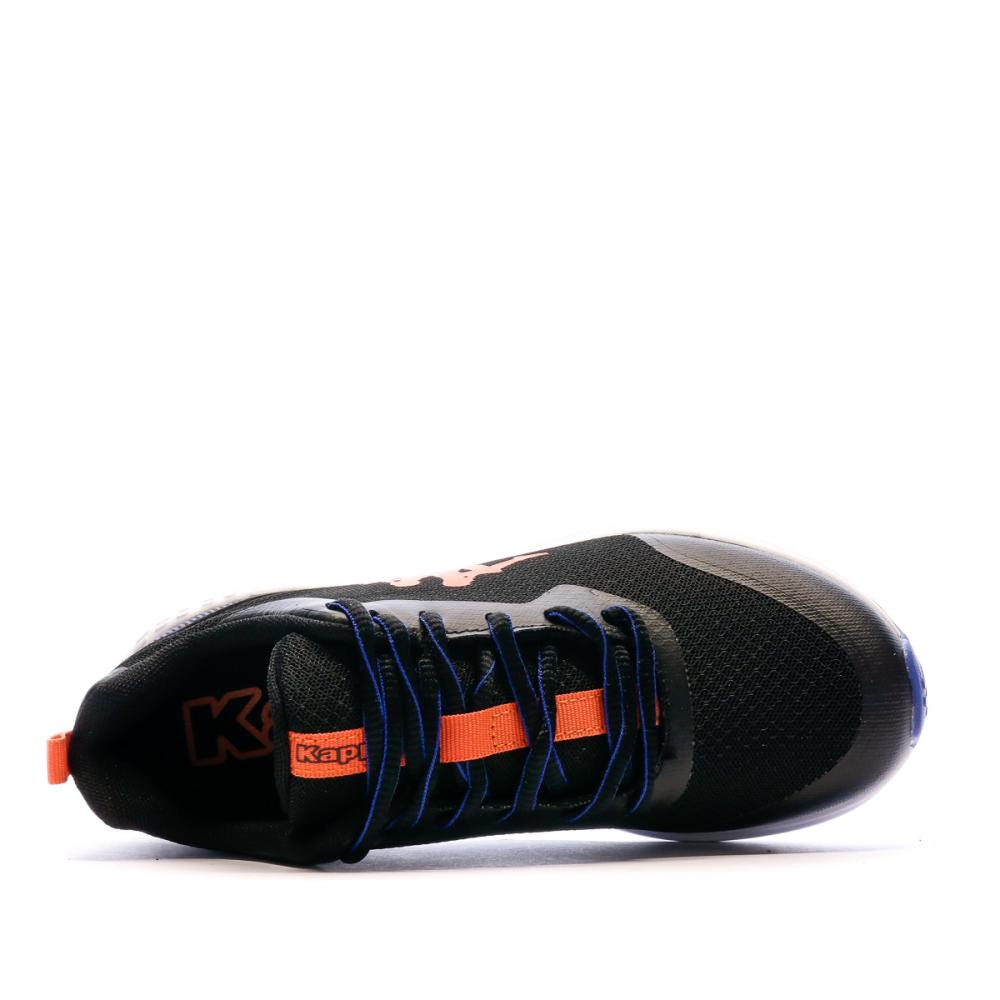 Baskets Noir Ado Kappa Glinch vue 4