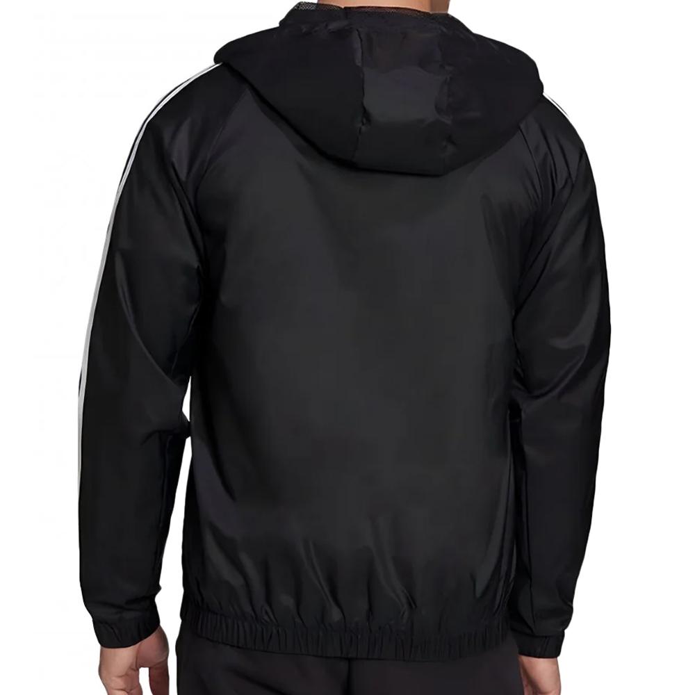 Mens adidas jacket black sales