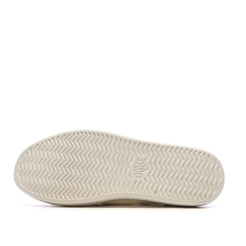 Chaussures Beige Homme Hey Dude 40726 Bone vue 5