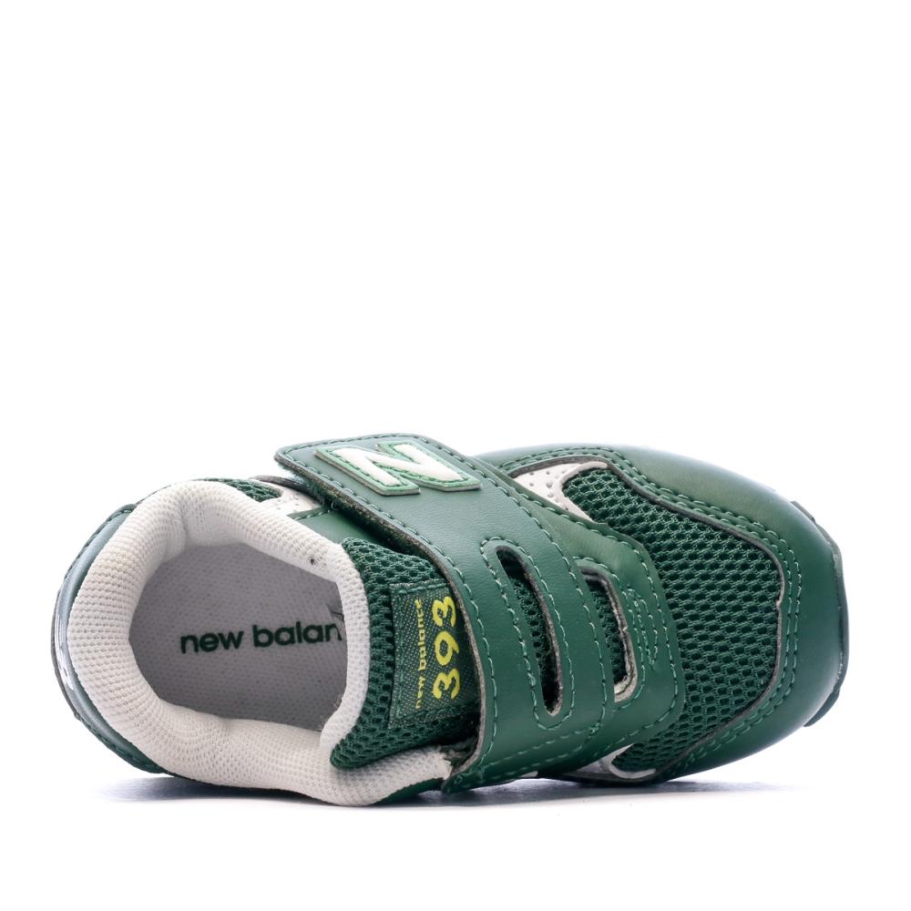 Baskets Vertes Bébé Garçon New Balance 393 vue 4