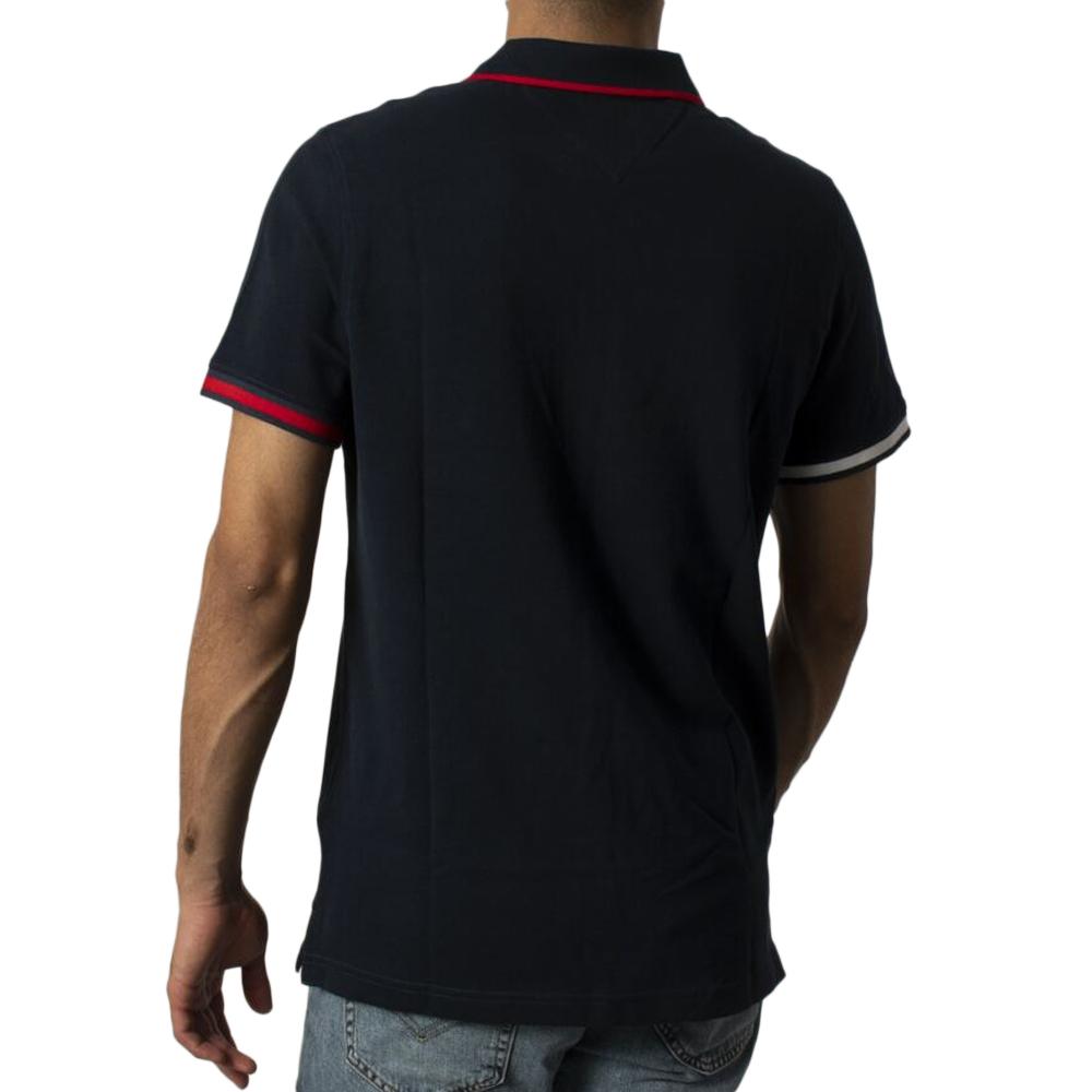 Polo Marine Homme Tommy Hilfiger DM0DM12963 vue 2