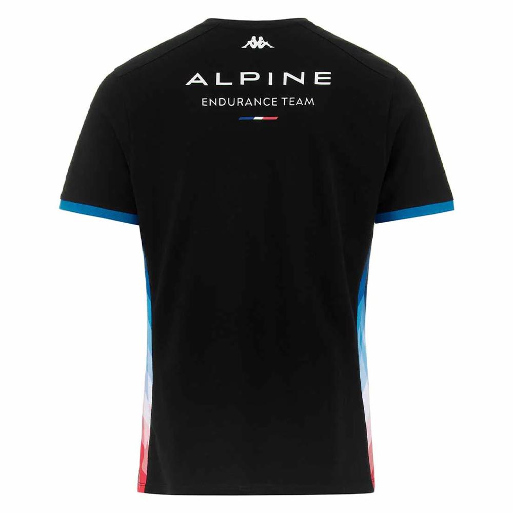 T-shirt Noir Homme Kappa Adirend vue 2