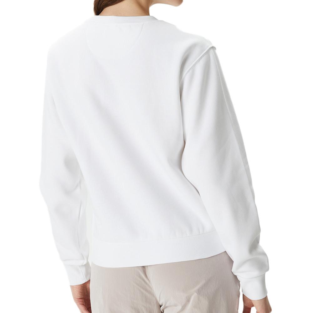 Sweat Blanc Femme Guess W4RQ15K9Z21 vue 2