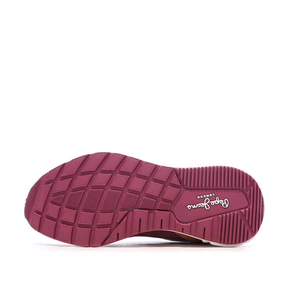 Baskets Rose/Beige Femme Pepe jeans Marlon vue 5