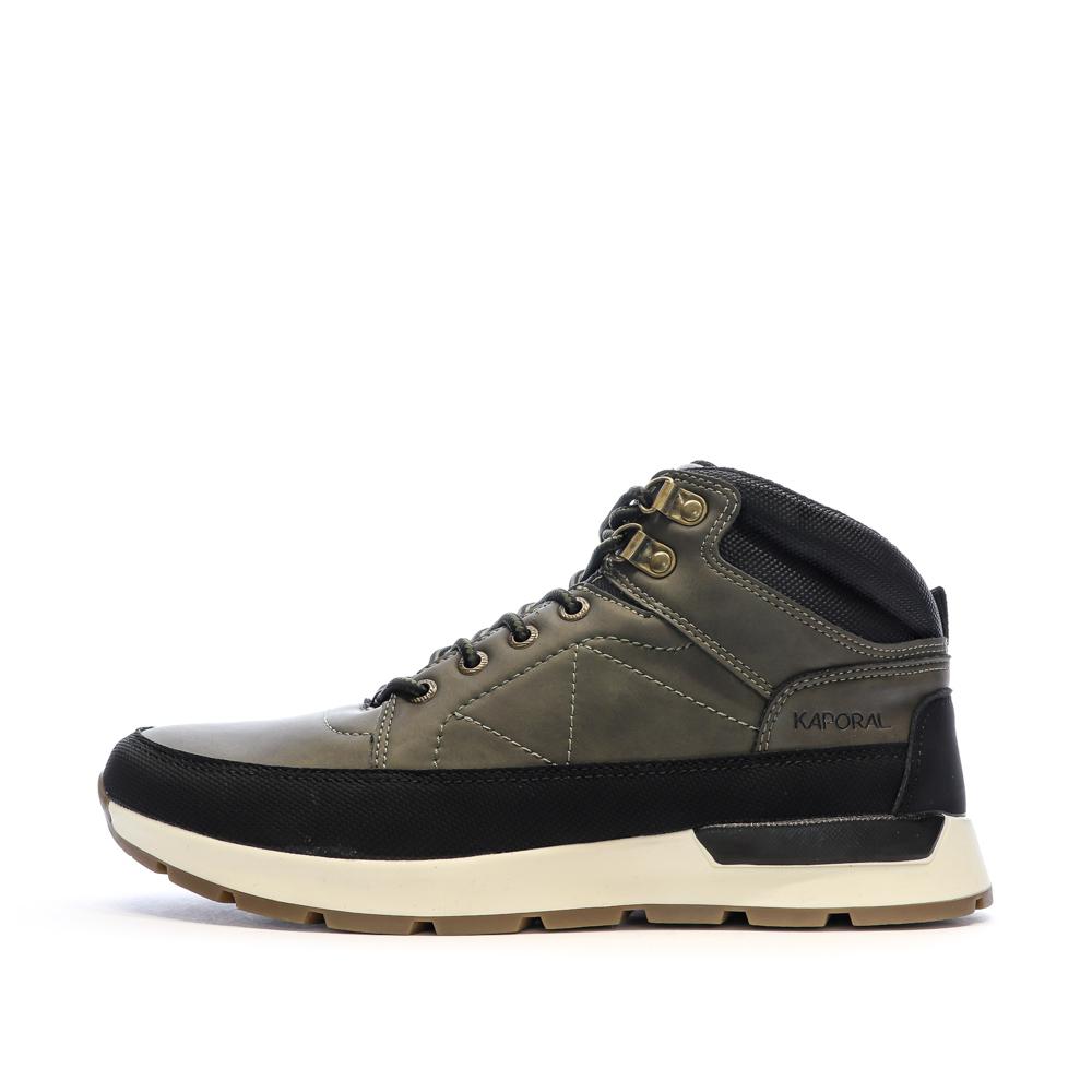 Baskets Kaki Homme Kaporal Frazo pas cher