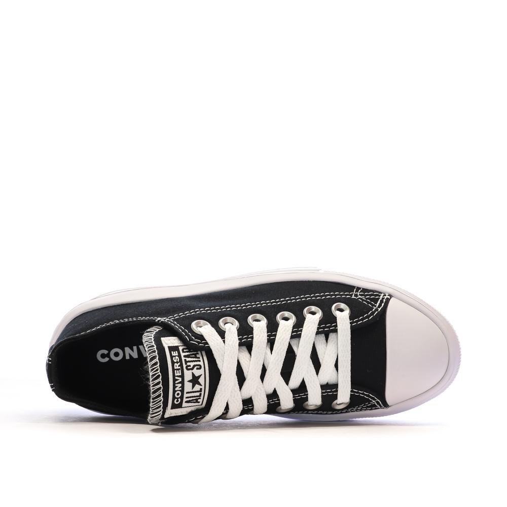 Baskets Noires Femme Converse All Star Move Platform vue 4