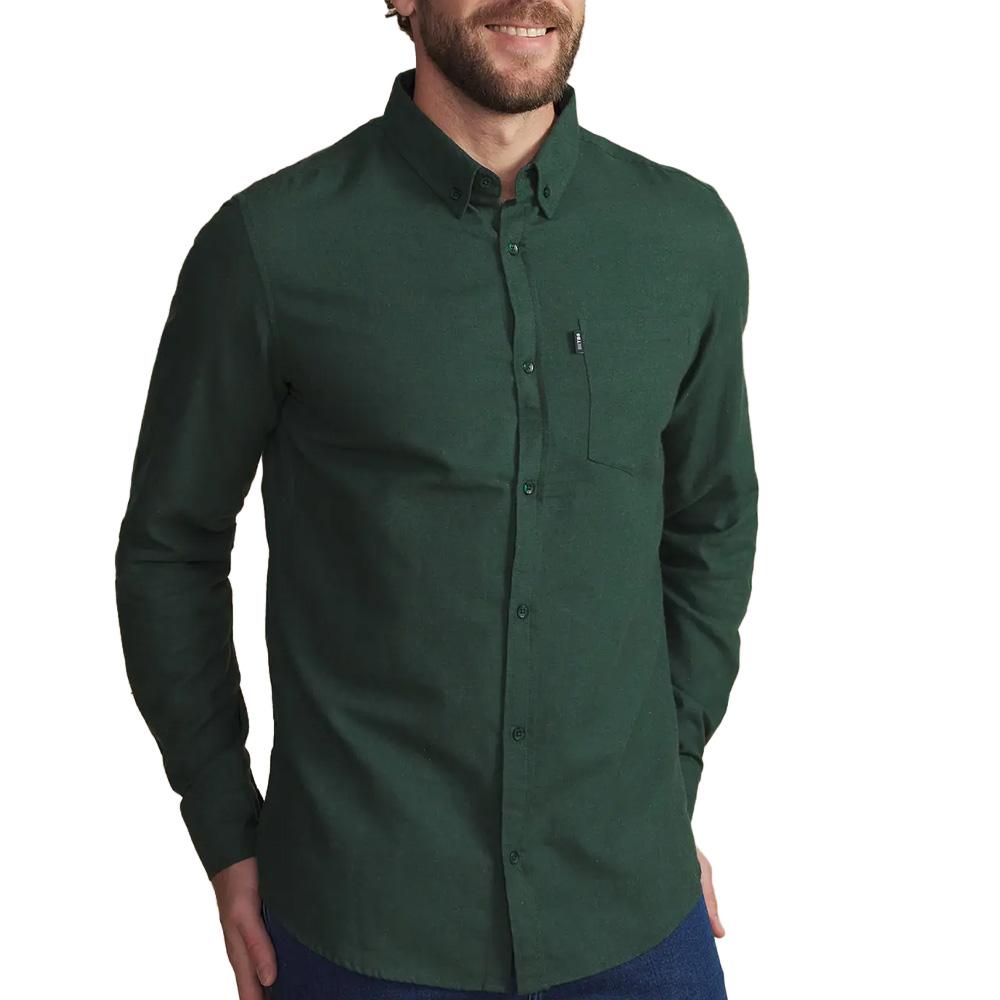 Chemise Vert Foncé Homme TBS BERLICHE pas cher