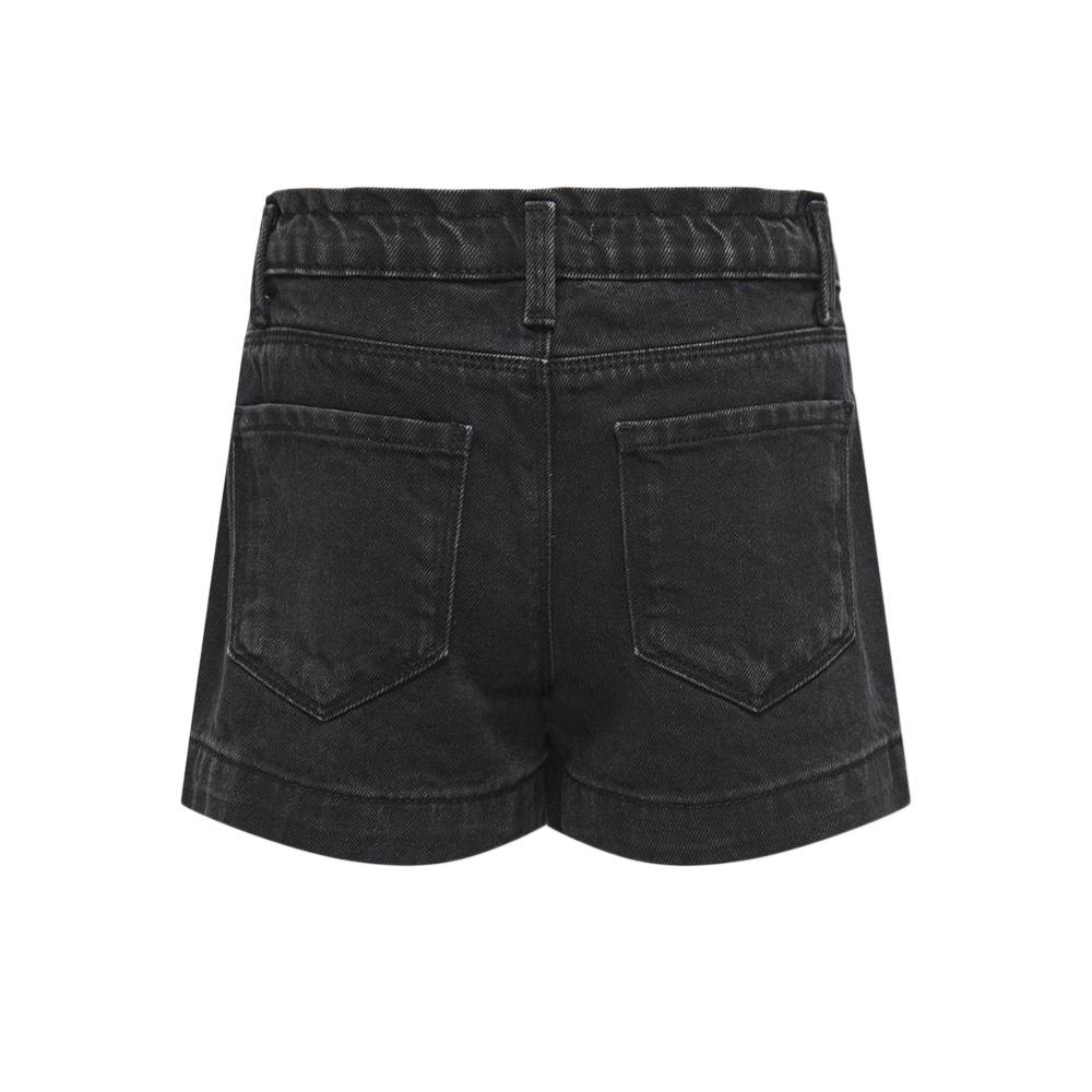 Short Noir Fille Kids Only Comet Wide vue 2