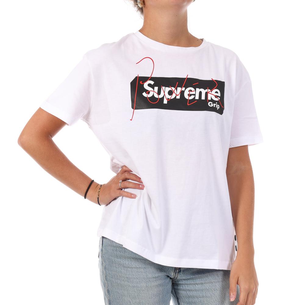 T-shirt Blanc Femme Supreme Grip Altaria pas cher