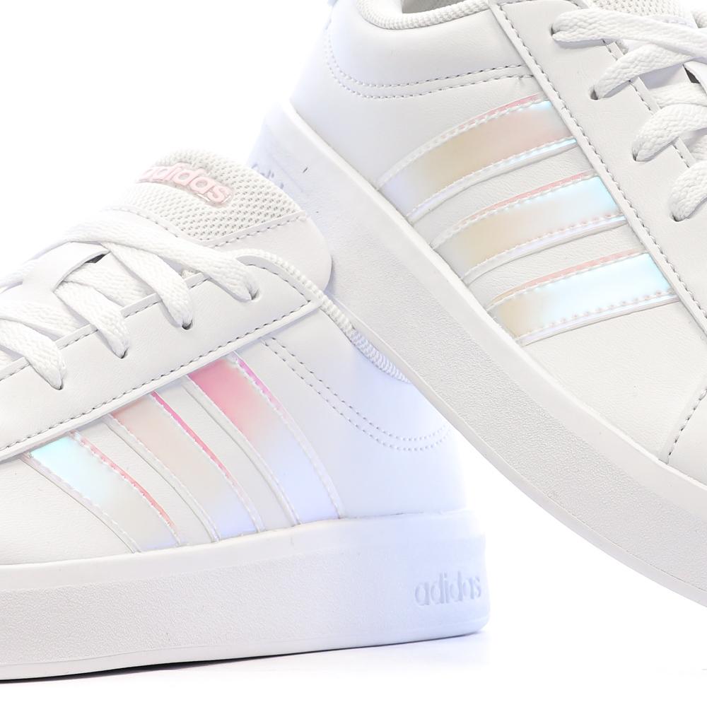 Baskets Blanches Adidas Grand Court 3.0 vue 7