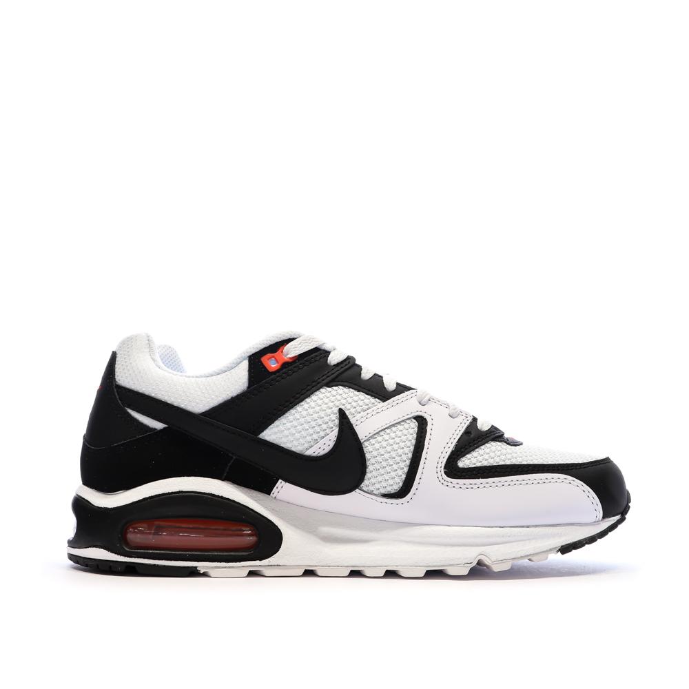 Baskets Noir/Blanc Homme Nike Air Max Command vue 2