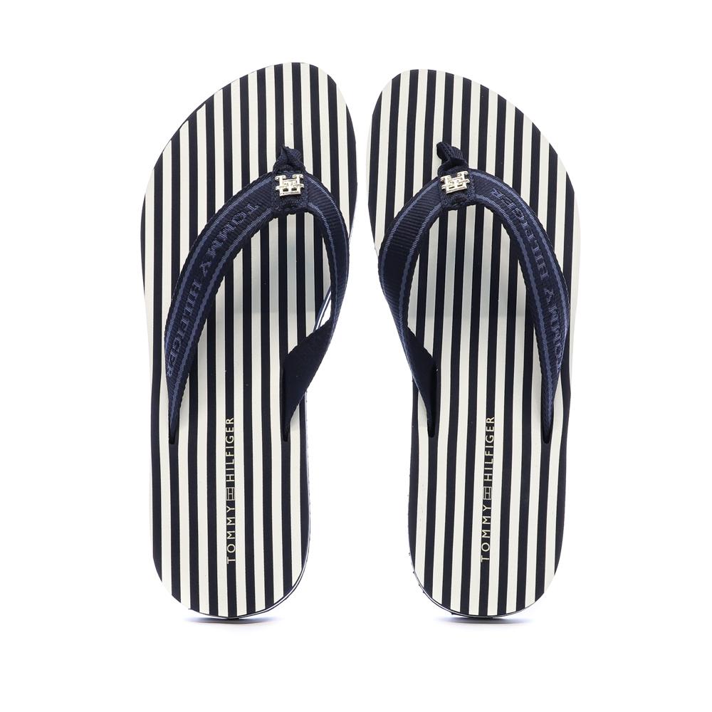 Tongs Marine Homme Tommy Hilfiger Stripes vue 3