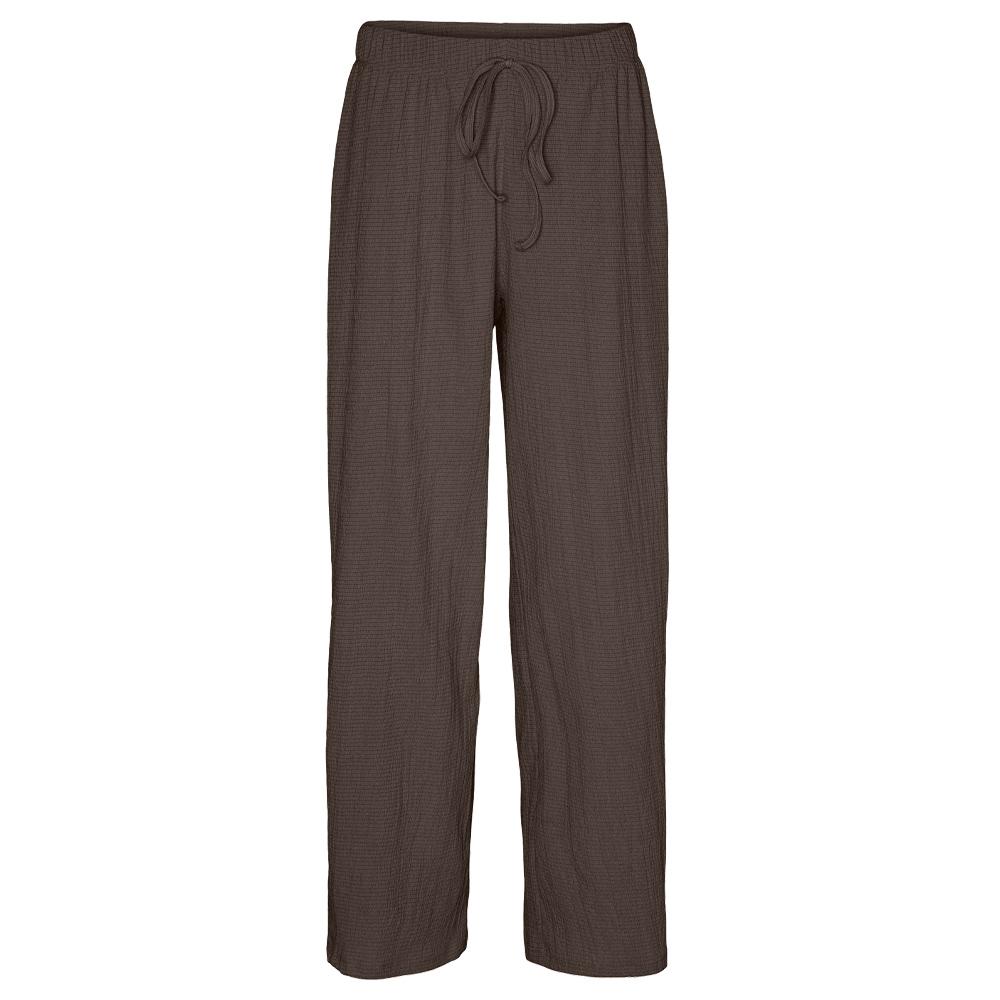 Pantalon Fluide Marron Femme Vero Moda Luna vue 3