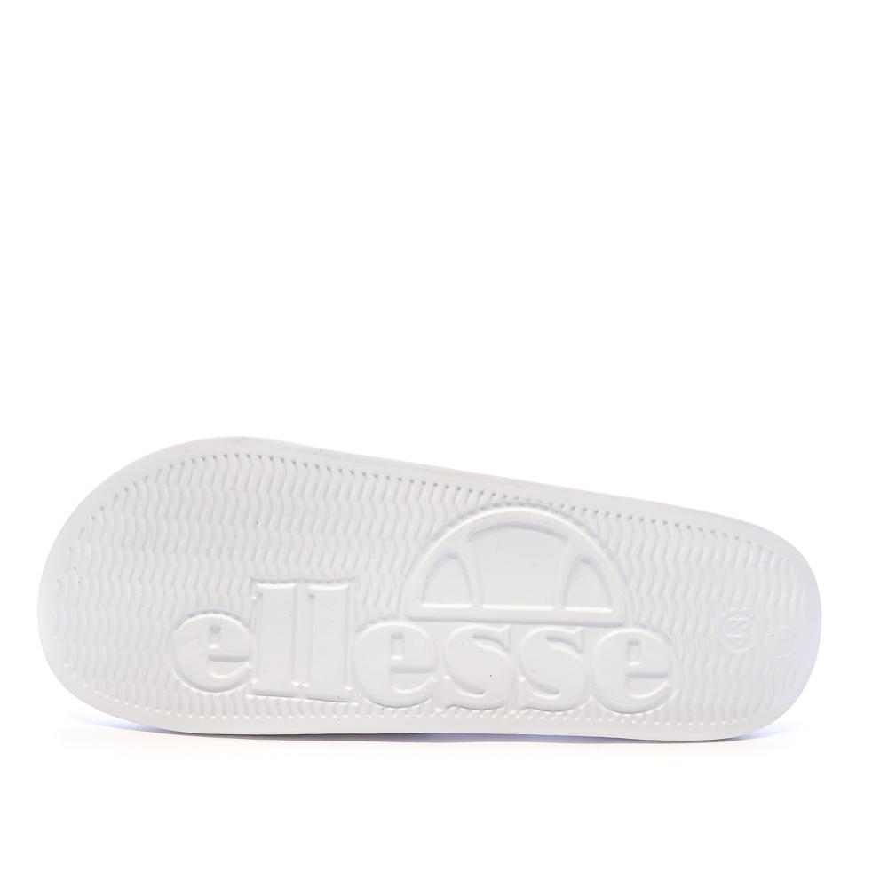 Claquettes Blanches Homme Ellesse Duke vue 2