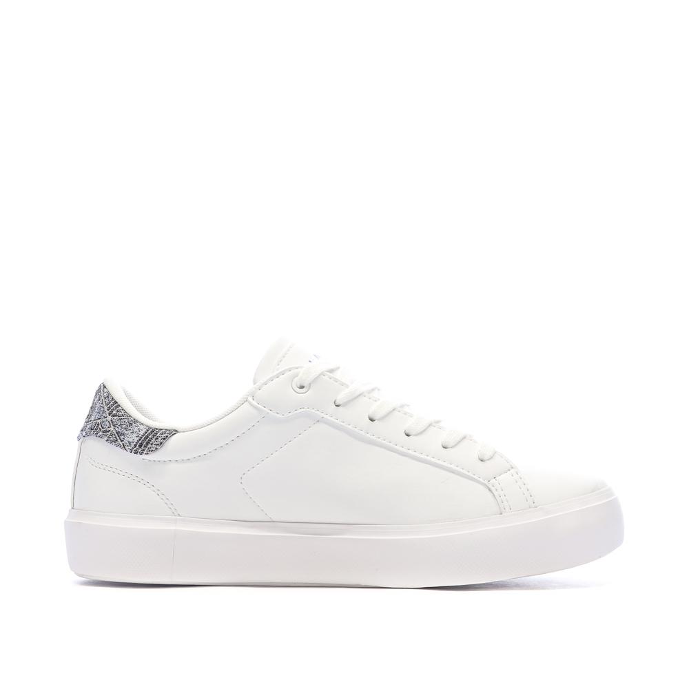 Baskets Blanches/Grises Ado Lacoste T-clip vue 2