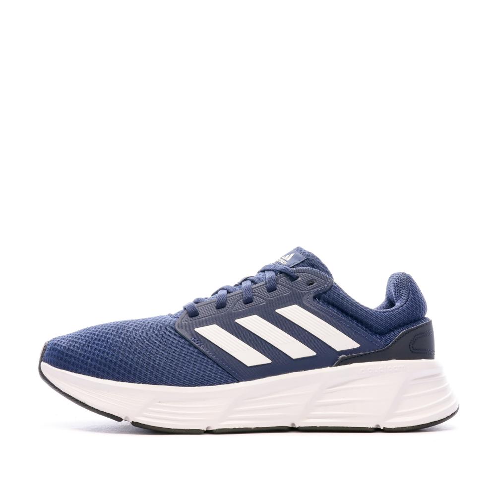 Chaussure running Bleu Homme Adidas Galaxy 6 M pas cher