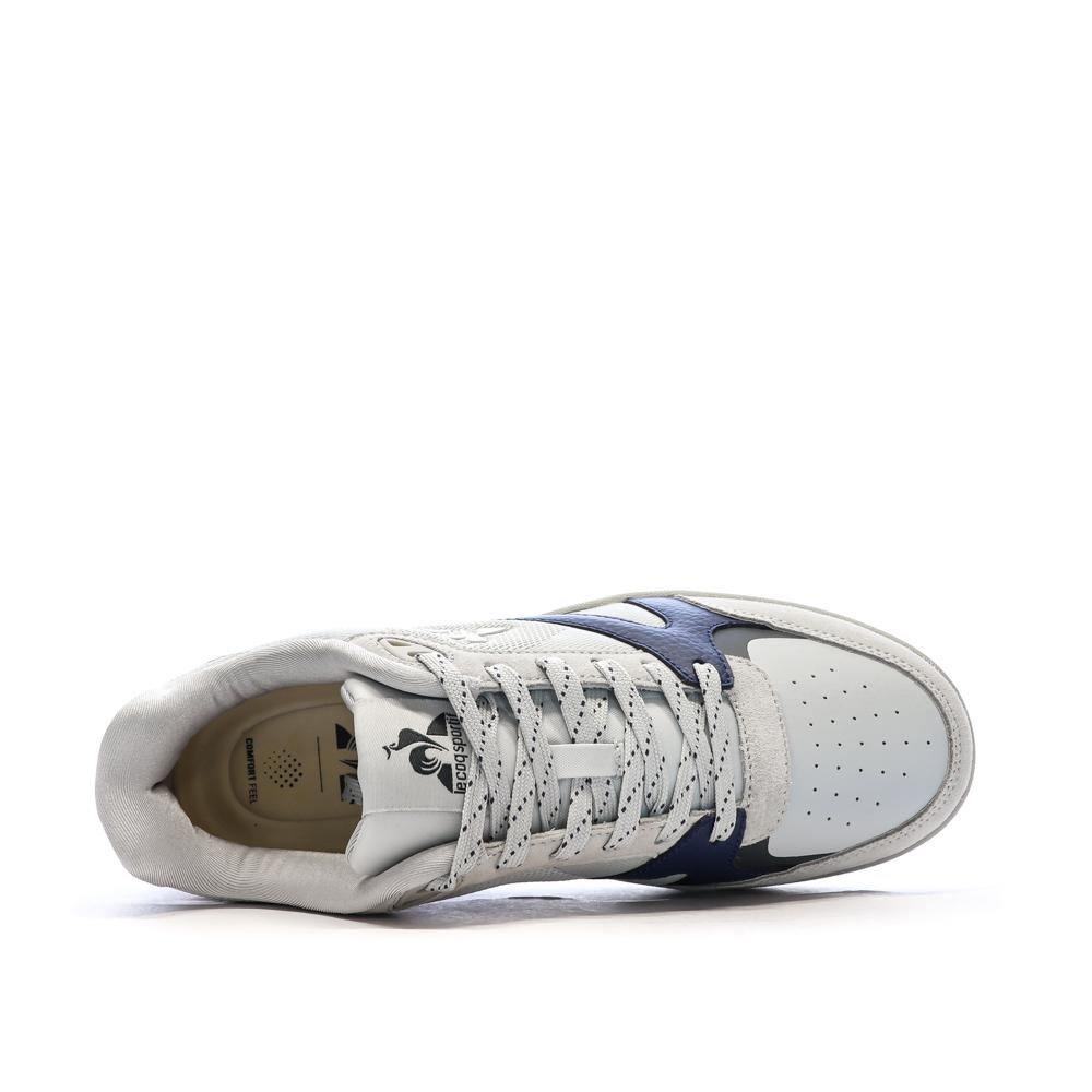 Baskets Blanches/Bleu Homme Le Coq Sportif 2410843 vue 4