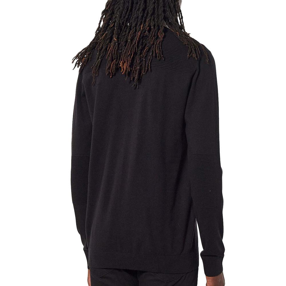 Pull Noir Homme Kaporal Aero vue 2