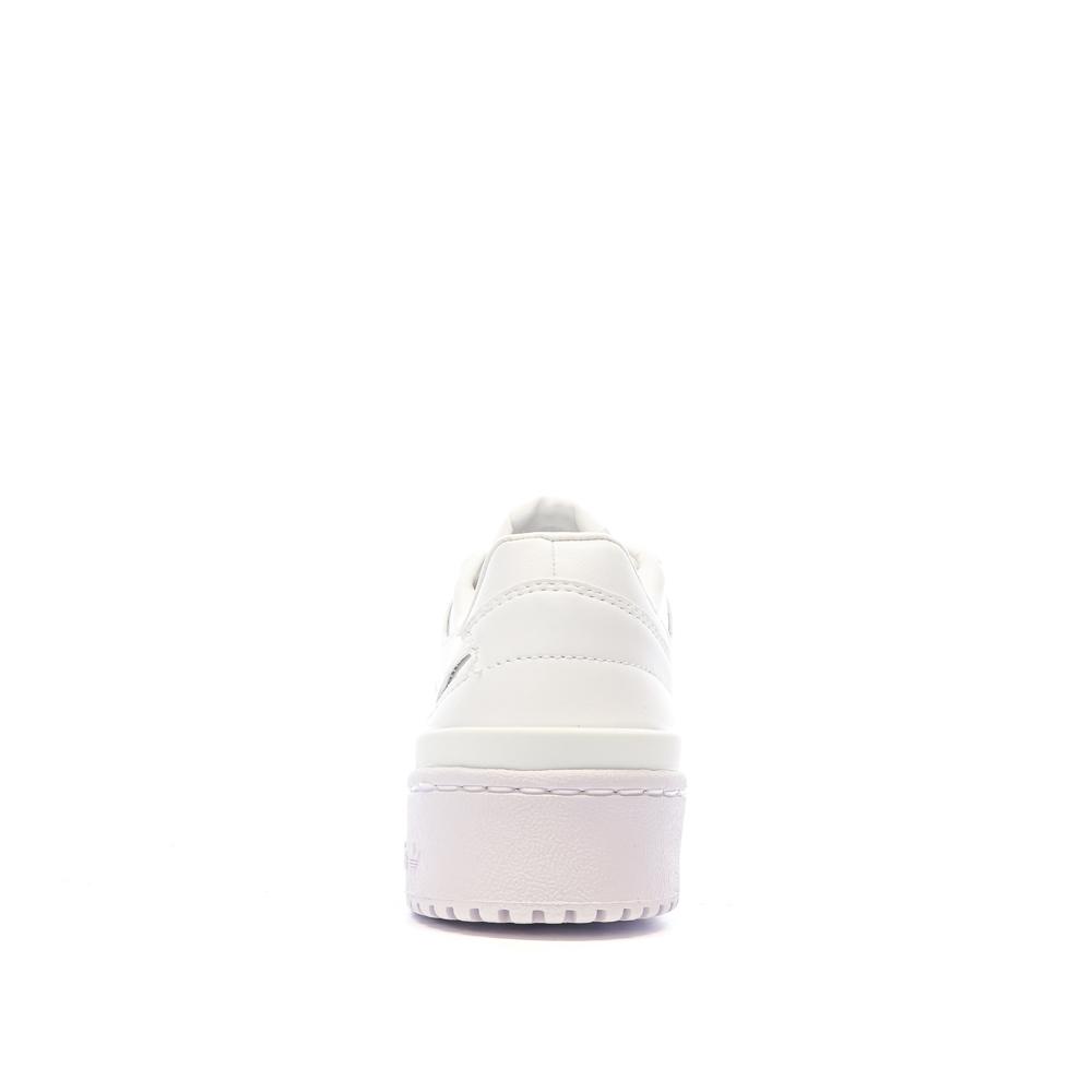 Baskets Blanches Femme Adidas Forum Bold vue 3