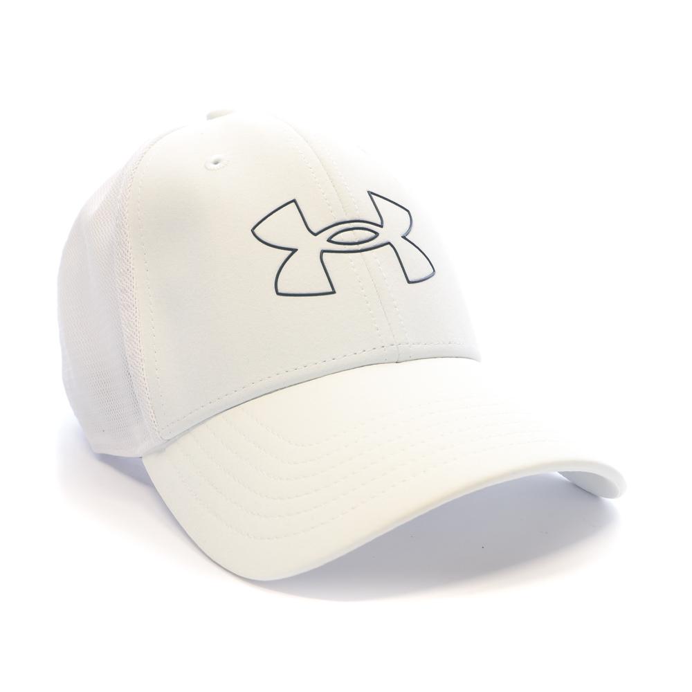 Casquette Blanche Homme Under Armour 1369805-104 vue 2