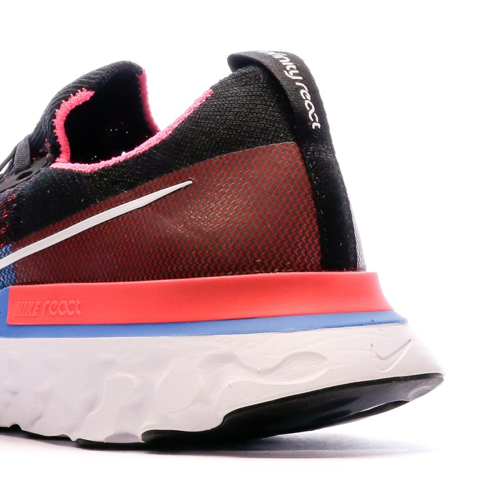 Chaussures De Running Noires Homme Nike React Infinity Run FK vue 7