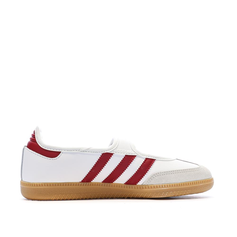 SAMBA JANE Baskets Blanc/Rouge Adidas vue 2