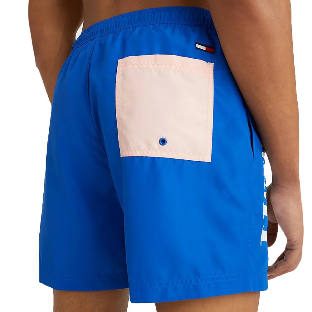 Short de bain Bleu/Rose Homme Tommy Hilfiger Drawstring vue 2