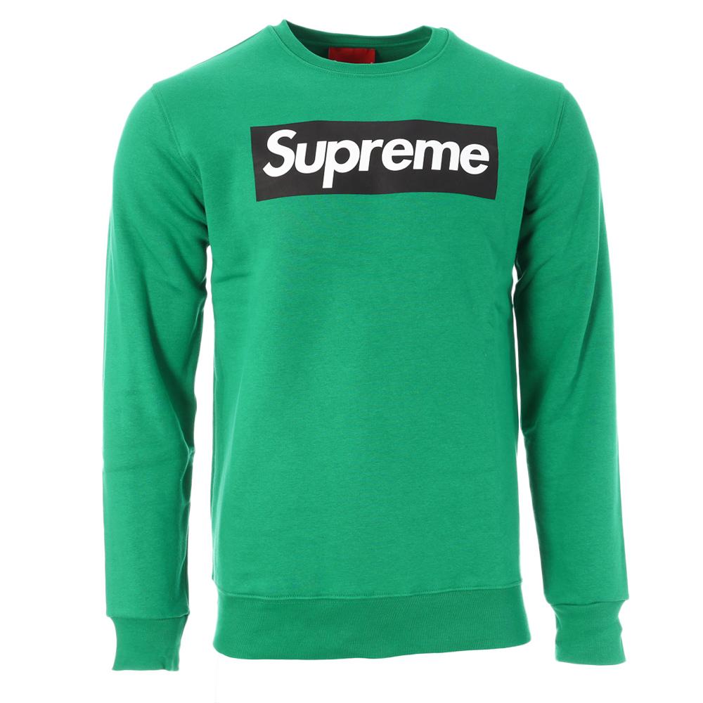 Sweat Vert/Noir Homme Supreme Grip Pablo pas cher