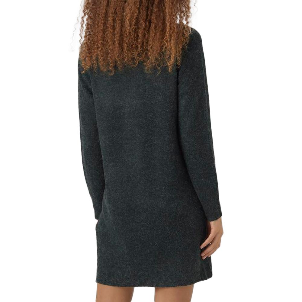Robe Grise Femme Vero Moda 10215523 vue 2
