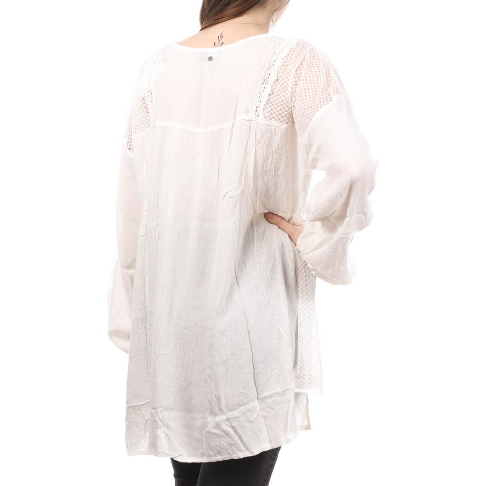 Blouse Blanche Femme Teddy Smith Tisou vue 2