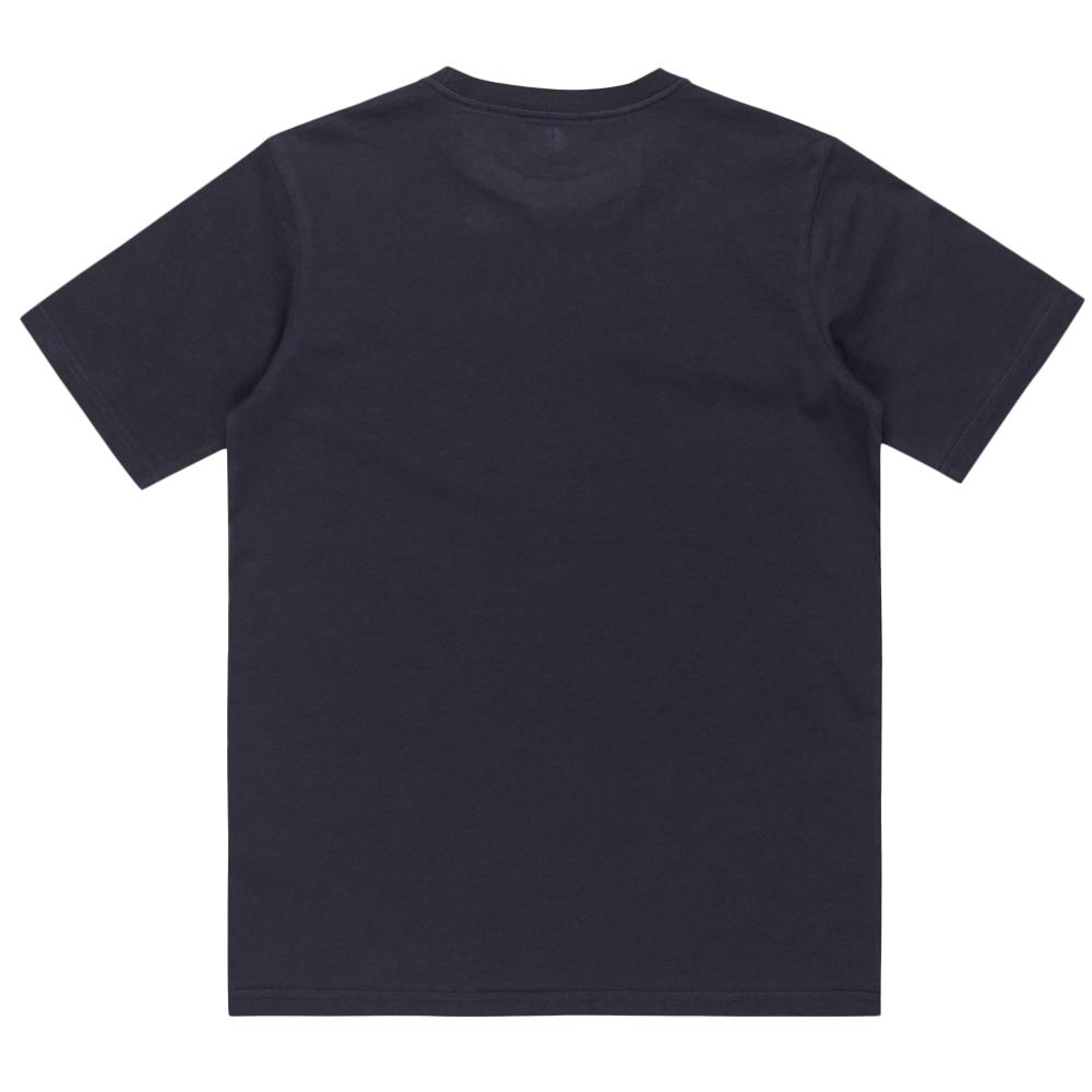 T-Shirt Marine Garçon Quiksilver Comp Logo vue 2