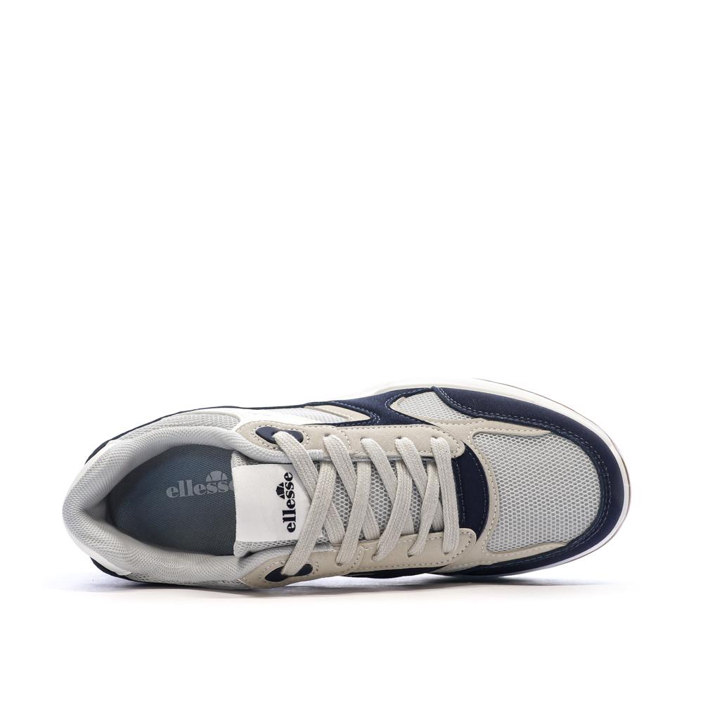 Ellesse Herren-Sneaker in Marineblau/Grau, Taupe Ansicht 4