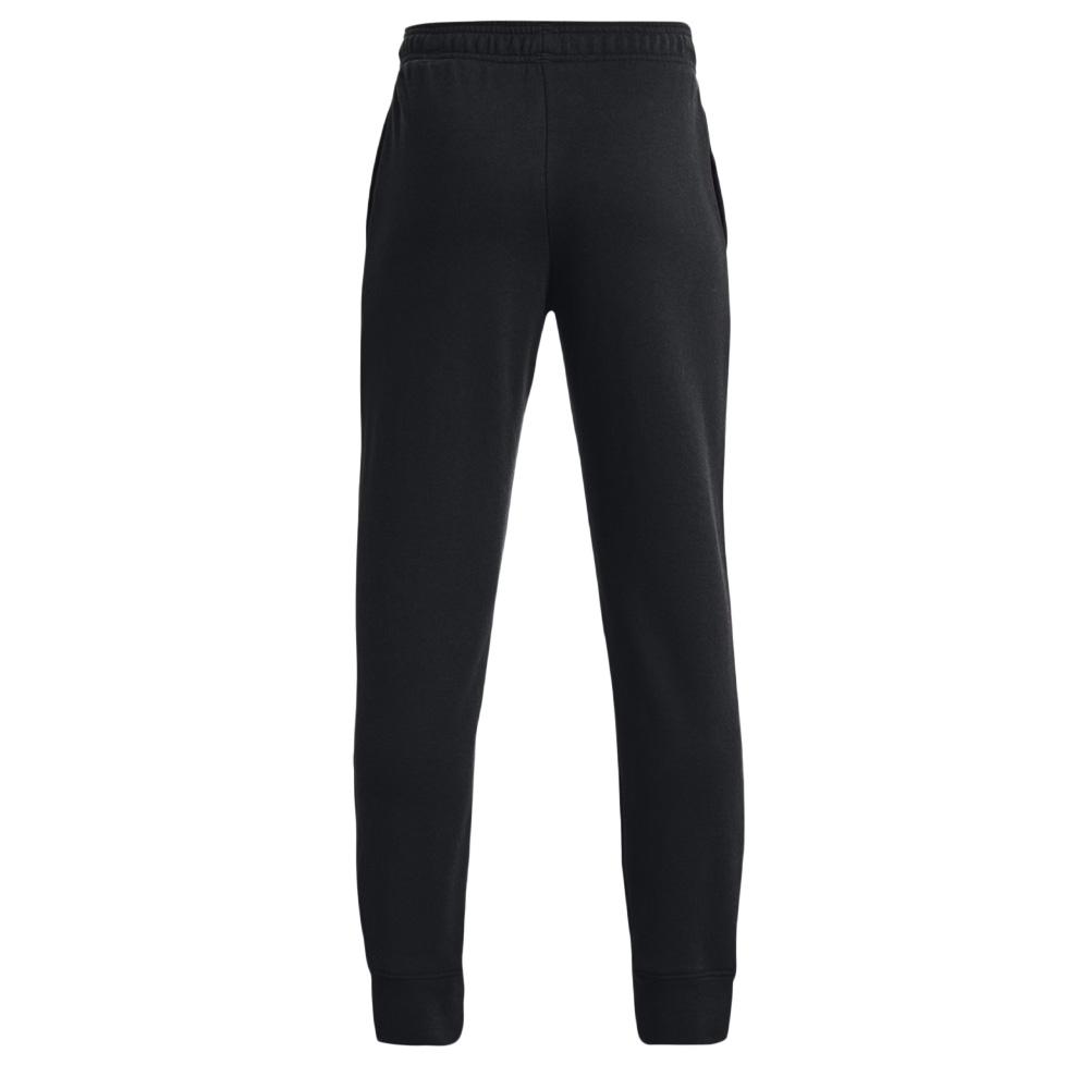 Jogging Noir/Blanc Garçon Under Armour Rival Terry vue 2