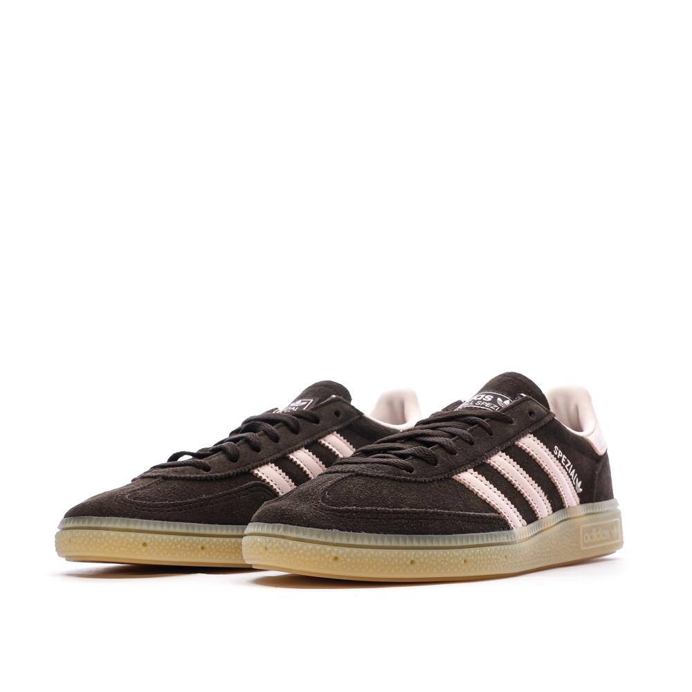 Baskets Marron/Rose Femme Adidas Handball Spezial vue 6