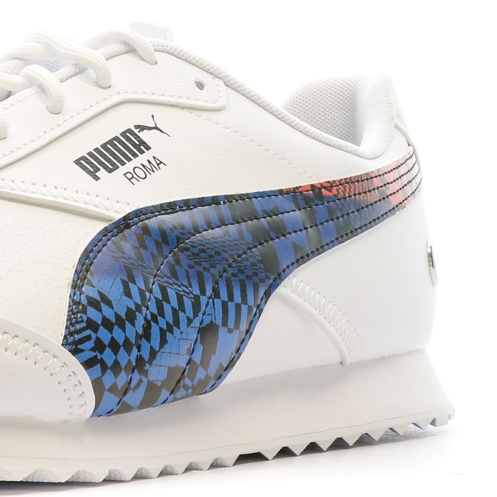 Baskets Blanches Homme Puma Roma vue 7